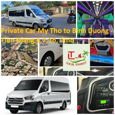 Private Car My Tho to Binh Duong - Tien Giang 4,7,16, limo Private Car My Tho To Binh Duong Tien Giang 4,7,16, Limo