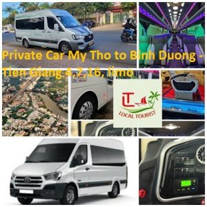 Private Car My Tho To Binh Duong Tien Giang 4,7,16, Limo