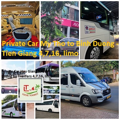 Private Car My Tho to Binh Duong - Tien Giang 4,7,16, limo Private Car My Tho To Binh Duong Tien Giang 4,7,16, Limo