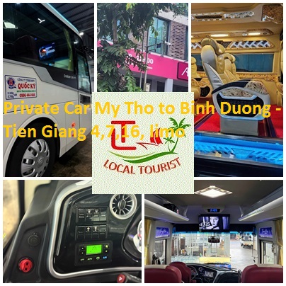 Private Car My Tho To Binh Duong Tien Giang 4,7,16, Limo