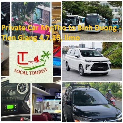 Private Car My Tho To Binh Duong Tien Giang 4,7,16, Limo