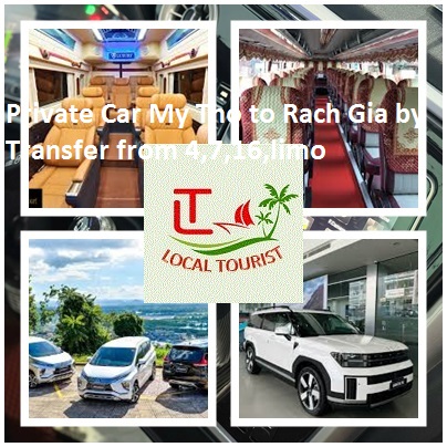 Private Car My Tho to Rach Gia by Transfer from 4,7,16,limo Private Car My Tho To Rach Gia By Transfer From 4,7,16,limo