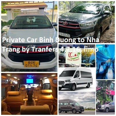 Private Car Binh Duong to Nha Trang by Tranfers 4,7,16, limo Private Car Binh Duong To Nha Trang By Tranfers 4,7,16, Limo