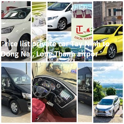 Private Car Tay Ninh To Dong Nai, Long Thanh Airport 4,7,16