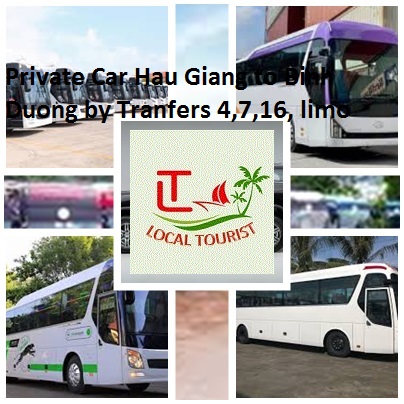 Private Car Hau Giang to Binh Duong by Tranfers 4,7,16, limo Private Car Hau Giang To Binh Duong By Tranfers 4,7,16, Limo