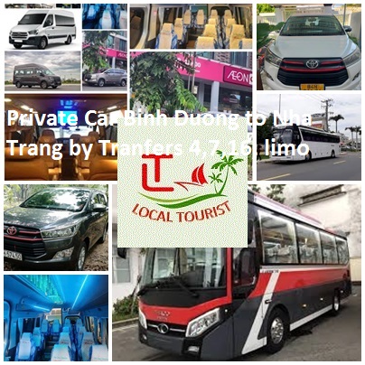 Private Car Binh Duong to Nha Trang by Tranfers 4,7,16, limo Private Car Binh Duong To Nha Trang By Tranfers 4,7,16, Limo