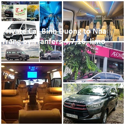 Private Car Binh Duong To Nha Trang By Tranfers 4,7,16, Limo