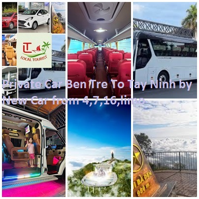 Private Car Ben Tre To Tay Ninh By New Car From 4,7,16,limo