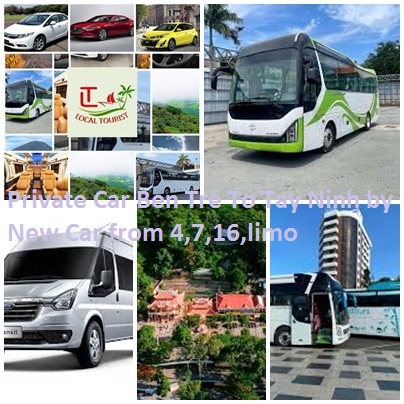 Private Car Ben Tre To Tay Ninh By New Car From 4,7,16,limo