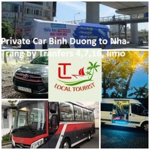 Private Car Binh Duong To Nha Trang By Tranfers 4,7,16, Limo