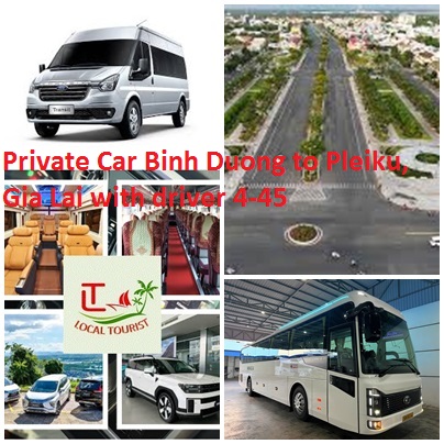 Private Car Binh Duong To Pleiku, Gia Lai With Driver 4 45
