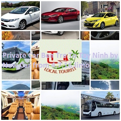 Private Car Ben Tre To Tay Ninh By New Car From 4,7,16,limo