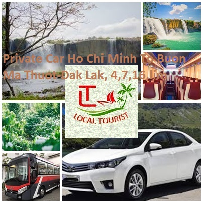 Private Car Ho Chi Minh To Buon Ma Thuot-Dak Lak, 4,7,16,lim Private Car Ho Chi Minh To Buon Ma Thuot Dak Lak, 4,7,16,lim