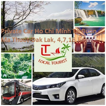 Private Car Ho Chi Minh To Buon Ma Thuot-Dak Lak, 4,7,16,lim Private Car Ho Chi Minh To Buon Ma Thuot Dak Lak, 4,7,16,lim