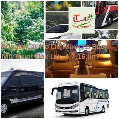 Private Car Ho Chi Minh To Buon Ma Thuot-Dak Lak, 4,7,16,lim Private Car Ho Chi Minh To Buon Ma Thuot Dak Lak, 4,7,16,lim