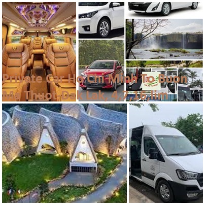 Private Car Ho Chi Minh To Buon Ma Thuot-Dak Lak, 4,7,16,lim Private Car Ho Chi Minh To Buon Ma Thuot Dak Lak, 4,7,16,lim