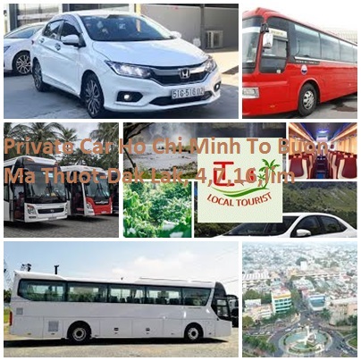 Private Car Ho Chi Minh To Buon Ma Thuot-Dak Lak, 4,7,16,lim Private Car Ho Chi Minh To Buon Ma Thuot Dak Lak, 4,7,16,lim