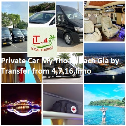 Private Car My Tho to Rach Gia by Transfer from 4,7,16,limo Private Car My Tho To Rach Gia By Transfer From 4,7,16,limo