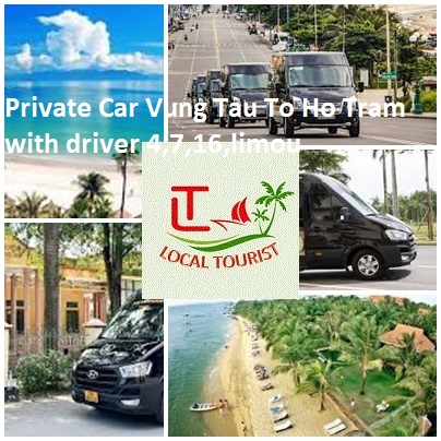 Private Car Vung Tau To Ho Tram With Driver 4,7,16,limou