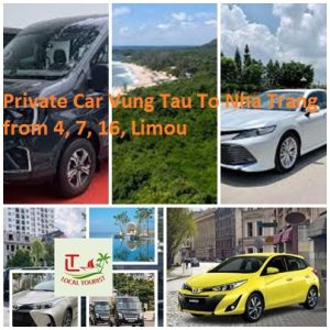 Private Car Vung Tau To Nha Trang From 4, 7, 16, Limou