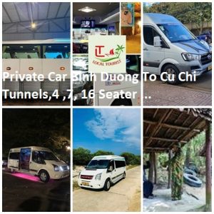 Private Car Binh Duong To Cu Chi Tunnels,4 ,7, 16 Seater ...