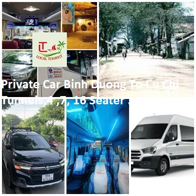 Private Car Binh Duong To Cu Chi Tunnels,4 ,7, 16 Seater ...