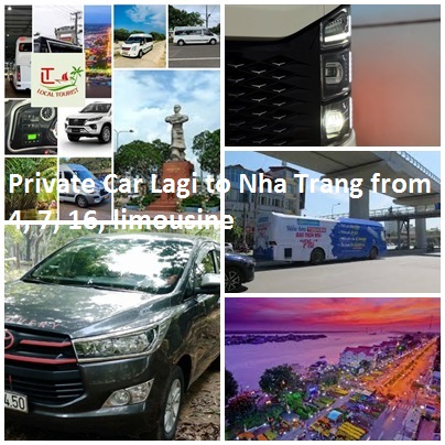 Private Car Lagi to Nha Trang from 4, 7, 16, limousine Private Car Lagi To Nha Trang From 4, 7, 16, Limousine