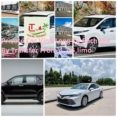 Private Car Vinh Long To Rach Gia By Transfer From 4,7,6,limo