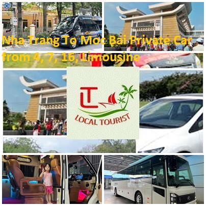 Nha Trang To Moc Bai Private Car From 4, 7, 16, Limousine