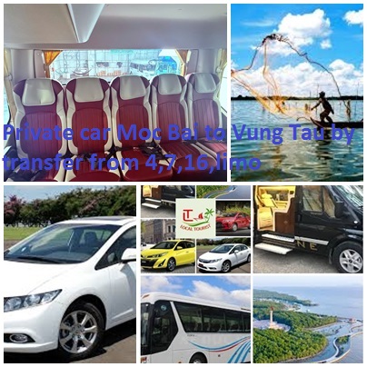Private car Moc Bai to Vung Tau by transfer from 4,7,16,limo Private Car Moc Bai To Vung Tau By Transfer From 4,7,16,limo