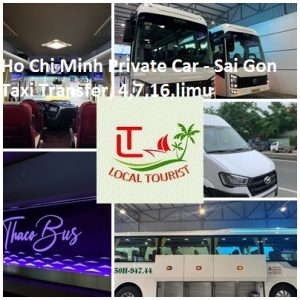 Ho Chi Minh Private Car Sai Gon Taxi Transfer, 4,7,16,limu