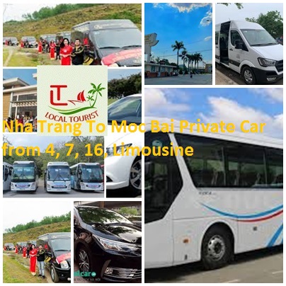 Nha Trang To Moc Bai Private Car from 4, 7, 16, Limousine Nha Trang To Moc Bai Private Car From 4, 7, 16, Limousine