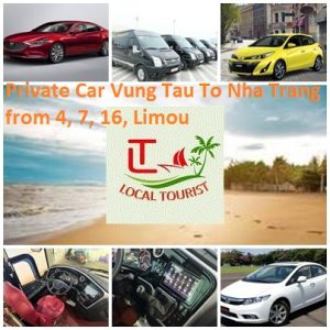 Private Car Vung Tau To Nha Trang From 4, 7, 16, Limou