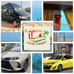 Private Car Vung Tau To Nha Trang From 4, 7, 16, Limou