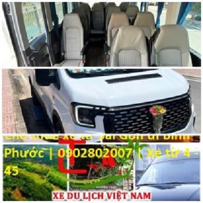 Thuê Xe Sài Gòn đi Đà Lạt, Lâm Đồng Từ 4, 7, 16, 29, 45