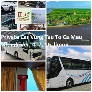Private Car Vung Tau To Ca Mau With Driver, 4, 7, 16, Limou