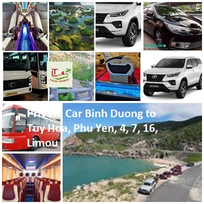 Private Car Binh Duong To Tuy Hoa, Phu Yen, 4, 7, 16, Limou