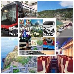 Private Car Binh Duong To Tuy Hoa, Phu Yen, 4, 7, 16, Limou