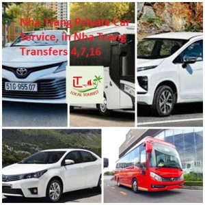 Nha Trang Private Car Service, In Nha Trang Transfers 4,7,16