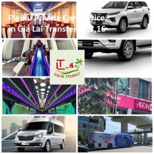 Pleiku Private Car Service, In Gia Lai Transfers 4,7,16
