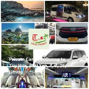 Private Car Binh Duong To Tuy Hoa, Phu Yen, 4, 7, 16, Limou