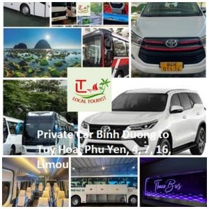 Private Car Binh Duong To Tuy Hoa, Phu Yen, 4, 7, 16, Limou