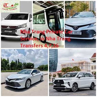 Nha Trang Private Car Service, In Nha Trang Transfers 4,7,16