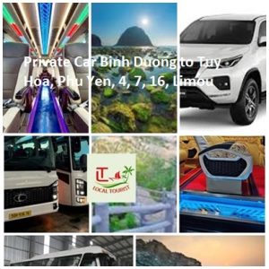 Private Car Binh Duong To Tuy Hoa, Phu Yen, 4, 7, 16, Limou
