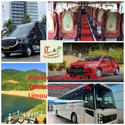 Private Car Dalat To Lagi Services 4, 7, 16, Limou