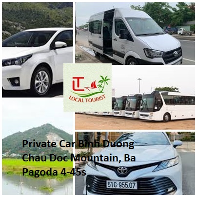 Private Car Binh Duong Chau Doc Mountain, Ba Pagoda 4 45s