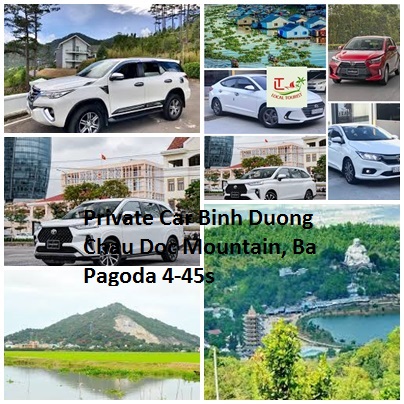 Private Car Binh Duong Chau Doc Mountain, Ba Pagoda 4 45s