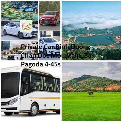 Private Car Binh Duong Chau Doc Mountain, Ba Pagoda 4 45s