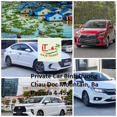 Private Car Binh Duong Chau Doc Mountain, Ba Pagoda 4 45s