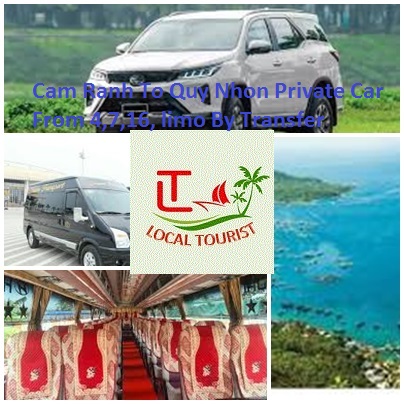 Cam Ranh To Quy Nhon Private Car From 4,7,16, Limo By Transfer